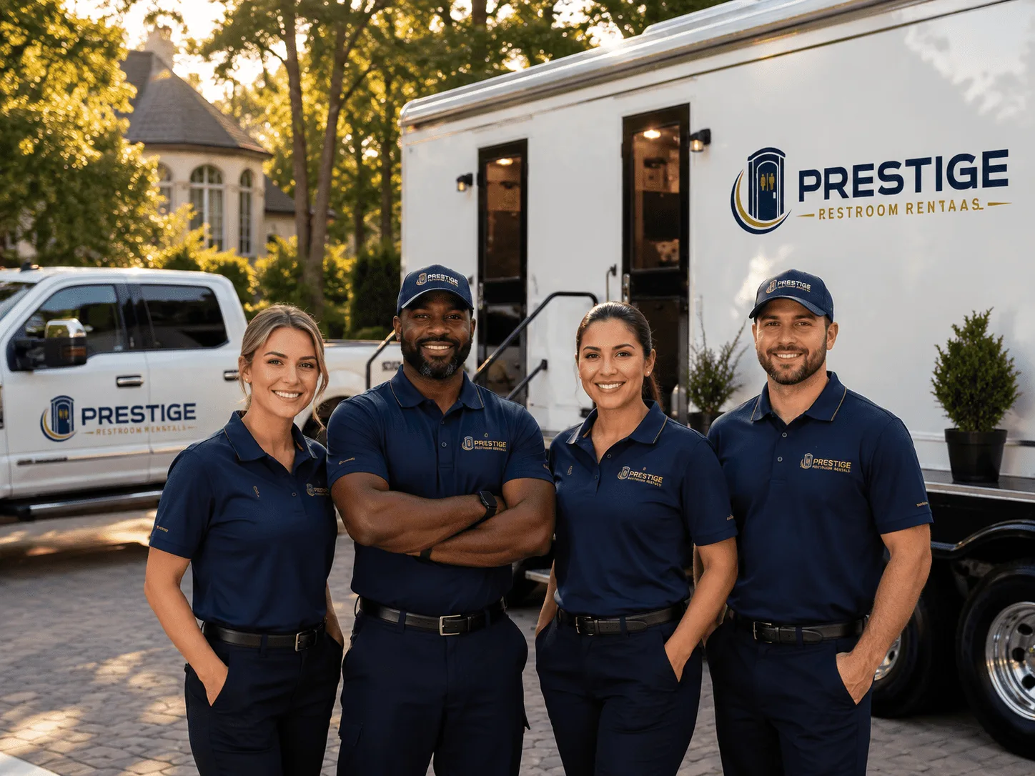 Trusted Luxury Portable Restrooms company in Vienna, OH